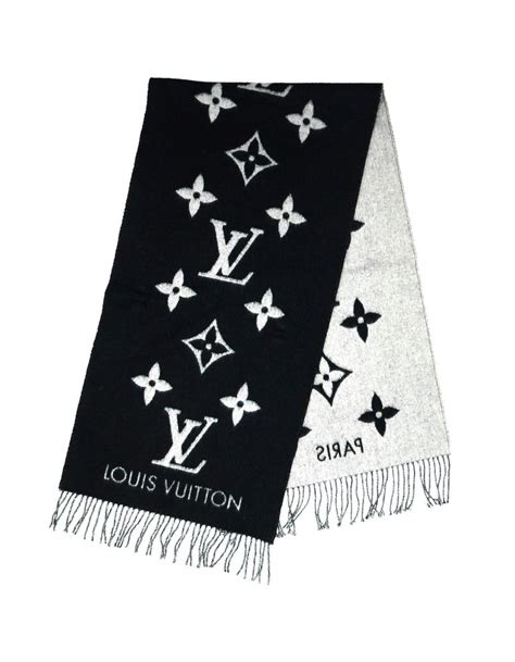 louis vuitton black and grey scarf|Louis Vuitton twilly scarf.